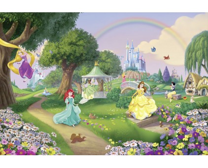 8-449 Фотообои Komar "Disney Princess Rainbow"