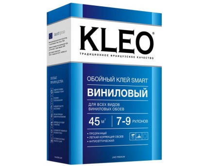 Клей для виниловых обоев, сыпучий KLEO SMART 7-9, 200гр, 35-45 м²/20